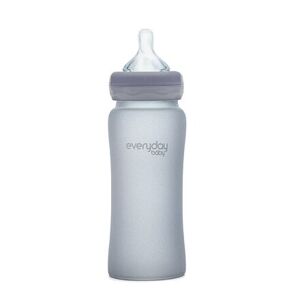 Everyday Baby láhev sklo odolnější proti rozbití 300 ml Quiet Grey