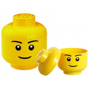 Smartlige Lego Úložná hlava (velikost L) - chlapec