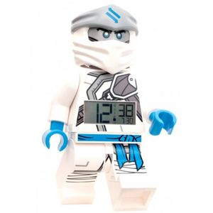 LEGO Ninjago Zane - hodiny s budíkem