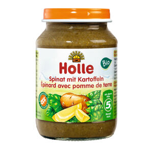 Holle BIO Špenát s bramborem (190 g)
