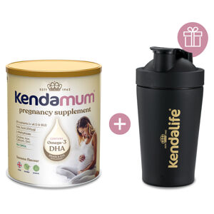 Kendamum Nápoj pro těhotné a kojící ženy (800 g) + Kendalife Shaker černý zdarma