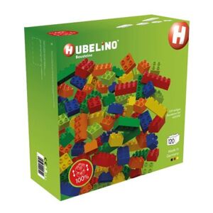 HUBELINO Kuličková dráha - kostky barevné 120 ks