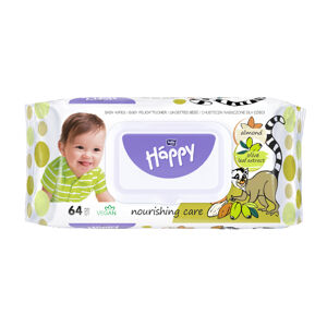 Bella Happy Baby čisticí ubrousky s mandlemi a olivami (64 ks)
