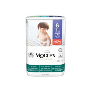 Moltex Pure & Nature XL+ 14 kg (18 ks), eko plenkové kalhotky