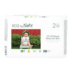 Eco by Naty Mini 3–6 kg (33 ks), eko plenky
