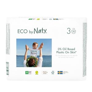 Eco by Naty Midi 4–9 kg (30 ks), eko plenky