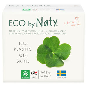Eco by Naty Dámské prsní vložky pro kojící ženy ECO (30 ks)