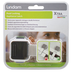 Lindam - Dvojítá víceúčelová bezpečnostní zábrana nalepovací 1ks (Xtra Guard)