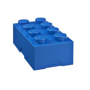 LEGO box na svačinu 100 x 200 x 75 - modrá