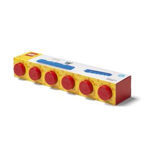 LEGO závěsná polička - červená