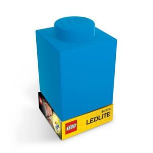 LEGO Classic Silikonová kostka noční světlo - modrá