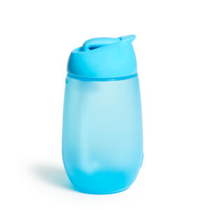 Munchkin Simple Clean lahvička s brčkem modrá, 12 m+ (296 ml)