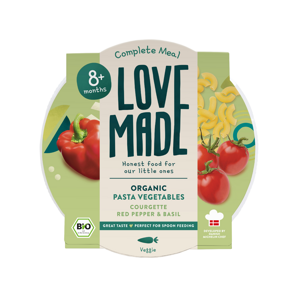 LoveMade BIO Těstoviny se zeleninovým ragú (185 g)