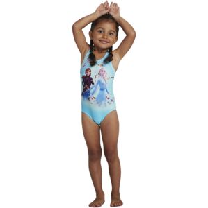 Speedo Infant Disney Frozen 2 Digital Placement Swimsuit - blue 92