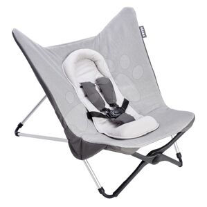 Kojenecké lehátko Evolutive Compact Baby Seat II Beaba Heather Grey šedé skládací od 0 měsíců