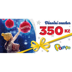 Poukaz na slevu 350 Kč při nákupu Mattel od 1400 Kč