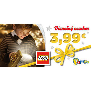 Vianočný voucher 3,99 € Lego