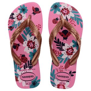 Havaianas dívčí květinové žabky 4000052 Pink Lemonade Velikost: 35/36 Fashion