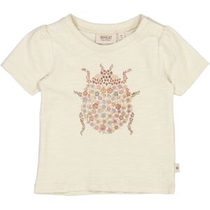 Wheat kojenecké tričko s krátkým rukávem 4098 - chalk Velikost: 80 Organická bavlna