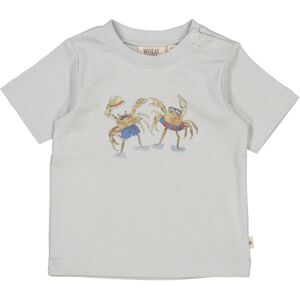 Wheat kojenecké tričko s krátkým rukávem Beach Crabs 6091 - highrise Velikost: 80 Organická bavlna