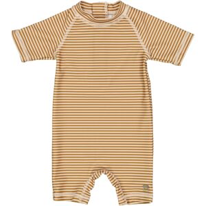 Wheat kojenecké plavky Cas 5733 - golden green stripe Velikost: 74 UV 40+/UPF 40+