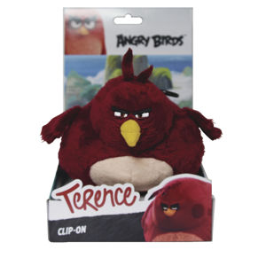 ADC BLACKFIRE Angry Birds: 14cm plyšová hračka s nylon přívěskem