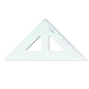 Arka Trojúhelník 45/177 s ryskou transparentní