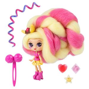 Spin Master Candylocks Cukrové panenky s vůní žluté s růžovou