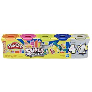 Hasbro Play-Doh Stříbrné balení 5ks