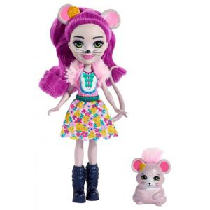 Mattel Enchantimals panenka a zvířátko - Myška