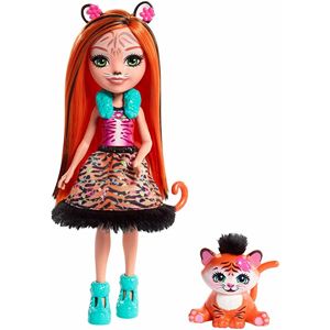Mattel Enchantimals panenka a zvířátko - Tygr