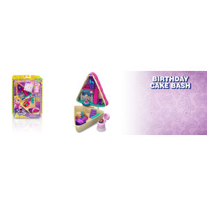 Mattel Polly Pocket Pidi svět do kapsy - Birthday Cake Bash
