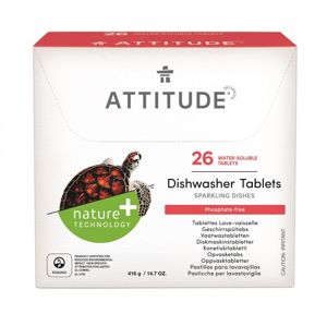 ATTITUDE Tablety do myčky bez fosfátů (26 dávek)