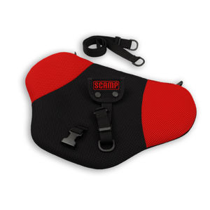 Scamp bezpečnostní pás pro těhotné Comfort Isofix, červený