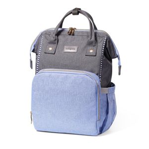 BabyOno přebalovací taška Oslo Style modrá + podložka