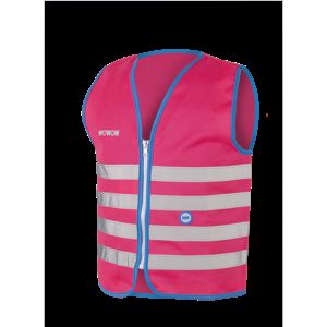 WOWOW - dětská reflexní vesta - Fun Jacket Pink M