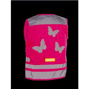 WOWOW - dětská reflexní vesta - Nutty jacket pink S