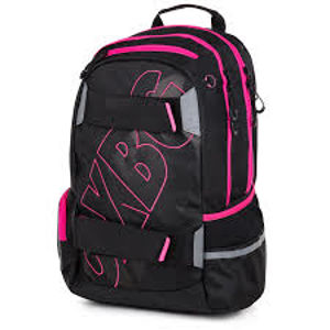 KARTON P+P Studenstký batoh OXY Sport BLACK LINE pink