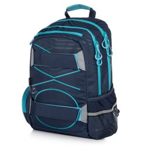 KARTON P+P OXY Sport PASTEL LINE blue - Studentský batoh