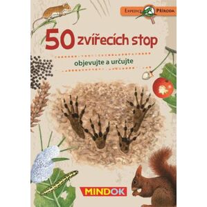 MINDOK Expedice příroda: 50 zvířecích stop