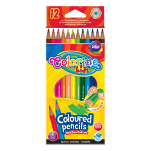 Colorino - Hexagonalní pastelky 12 barev