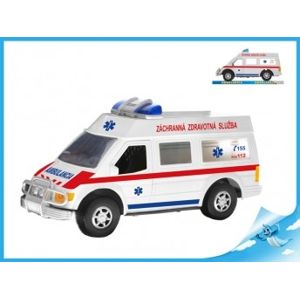 Mikro auto slovenská ambulance 27cm - poškozený obal