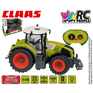 HAPPY PEOPLE 3734424 RC Traktor CLAAS - poškozený obal