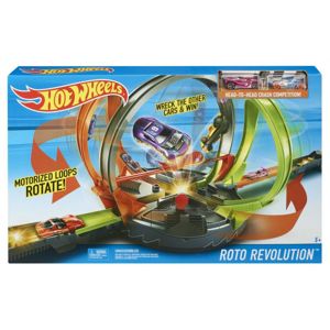 Mattel Hot Wheels Dráha roto revoluce - poškozený obal