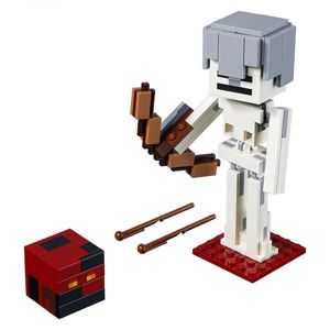 LEGO 2221150 Minecraft velká figurka: Kostlivec s pekelným slizem - poškozený obal