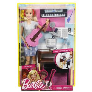 Mattel Barbie Muzikantka Blondýnka - poškozené zboží