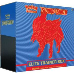 ADC BLACKFIRE Pokémon TCG: Sword and Shield Elite Trainer Box - poškozený obal
