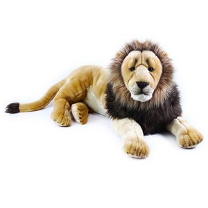 Rappa Velký plyšový lev ležící, 92 cm
