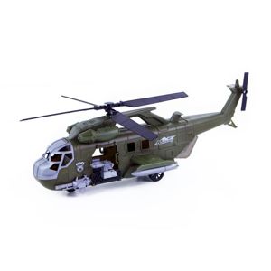 Vojenská helikoptéra se zvukem a světlem, 42 cm