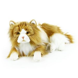 Rappa Plyšová kočka perská ležící, 35 cm